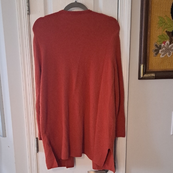 Madewell Women's Rust Open Front Cardigan - Picture 4 of 4